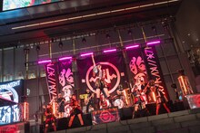 「INUWASI BAND SET FREE LIVE〝狗夏一閃〟」の様子。（撮影：真島洸）