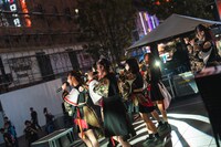 「INUWASI BAND SET FREE LIVE〝狗夏一閃〟」の様子。（撮影：真島洸）