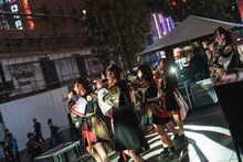 「INUWASI BAND SET FREE LIVE〝狗夏一閃〟」の様子。（撮影：真島洸）