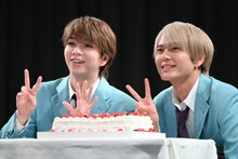 塩崎太智（M!LK）と加藤大悟。