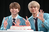 塩崎太智（M!LK）と加藤大悟。