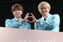 塩崎太智（M!LK）と加藤大悟。