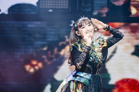 MOMOMETAL（BABYMETAL）（Photo by Taku Fujii）