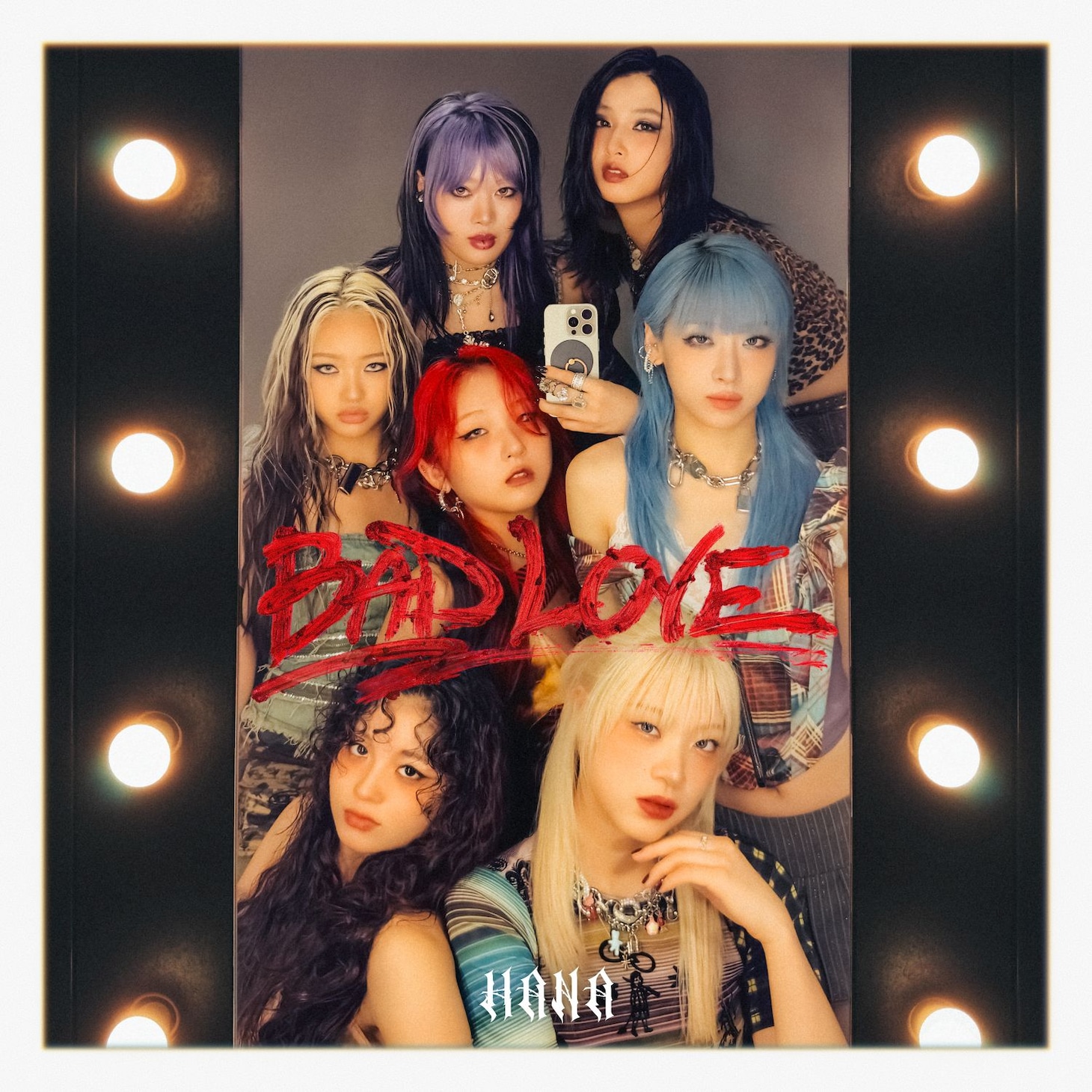 HANA「BAD LOVE」配信ジャケット