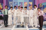 ナインティナインとなにわ男子。©フジテレビ