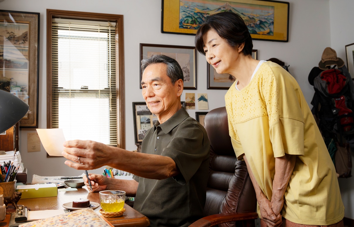 「富士山と、コーヒーと、しあわせの数式」より。