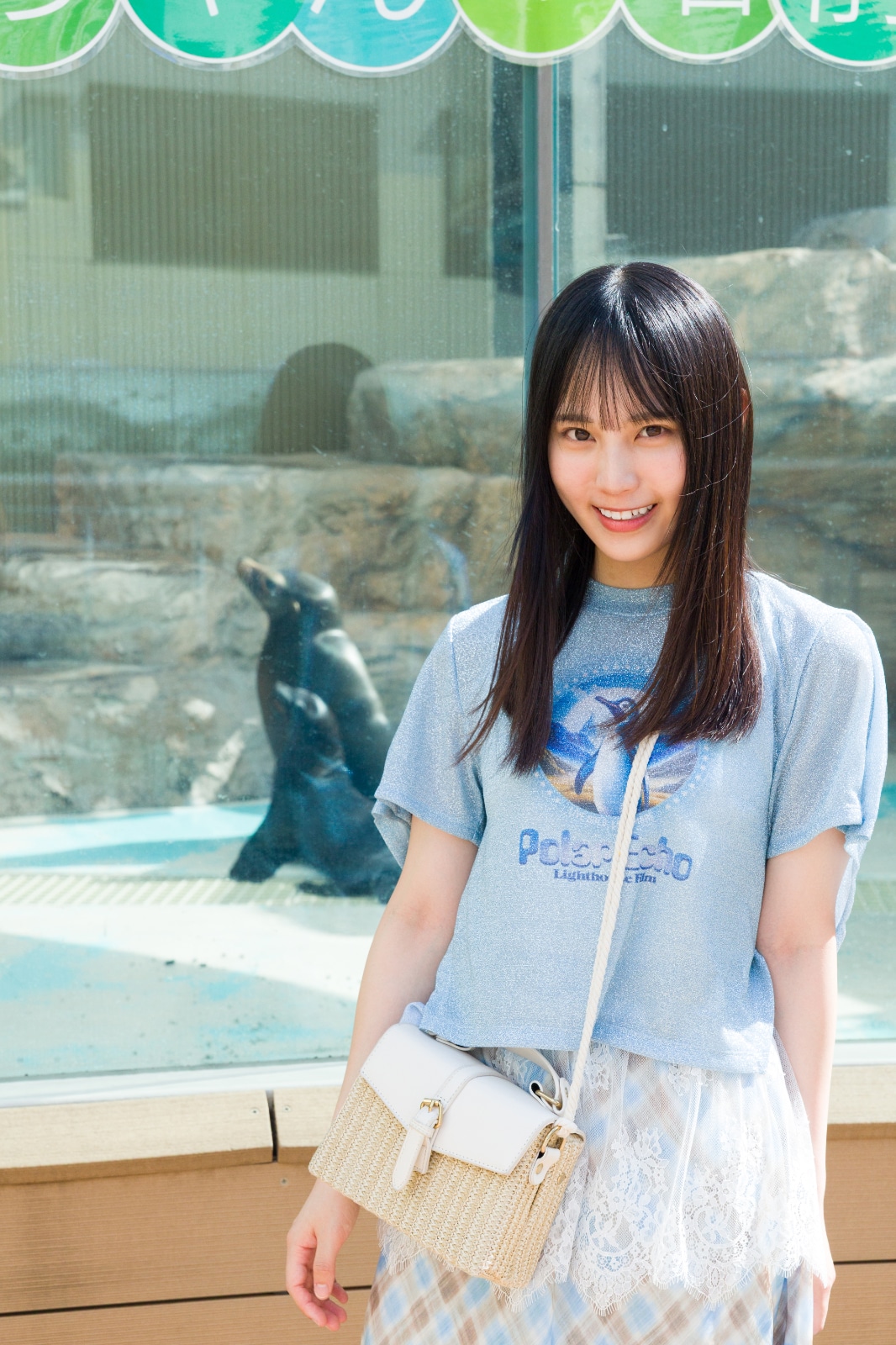 「週刊少年サンデー」2025年40号表紙より松尾桜（日向坂46）。