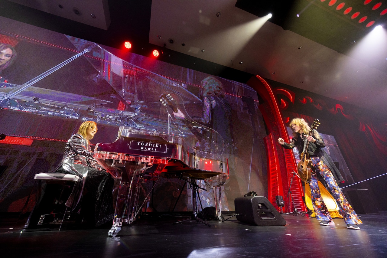YOSHIKIとPATA。