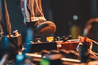 シュガー吉永（2BD）のエフェクター。（撮影：ヤギタツノリ）