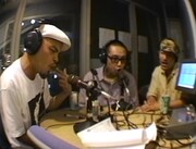 ラジオ番組「HIP HOP NIGHT FLIGHT」出演時のBUDDHA BRAND。「さんピンCAMP」より。