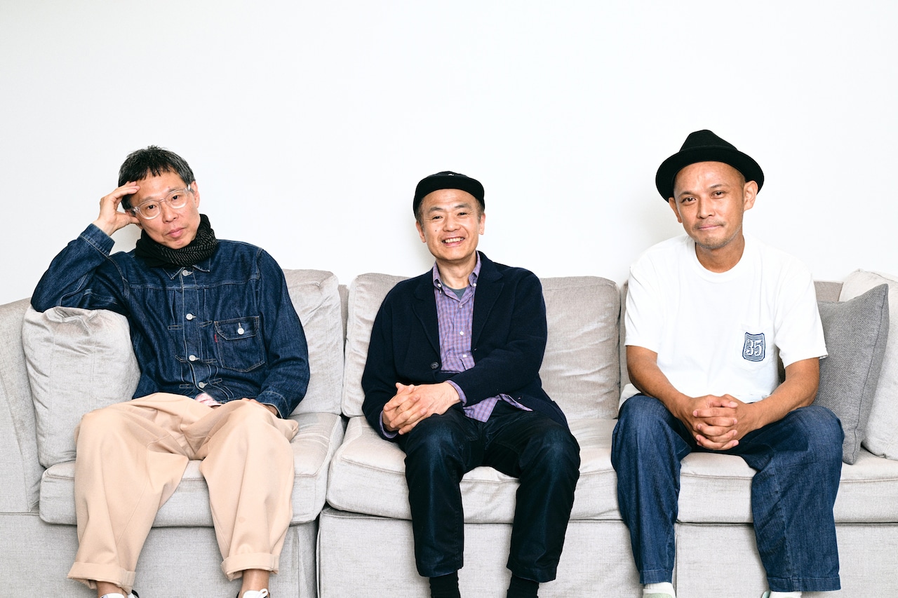 左から荏開津広氏、本根誠氏、光嶋崇氏。