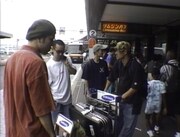 「さんピンCAMP」よりBUDDHA BRANDの帰国シーン。