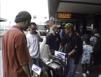 「さんピンCAMP」よりBUDDHA BRANDの帰国シーン。