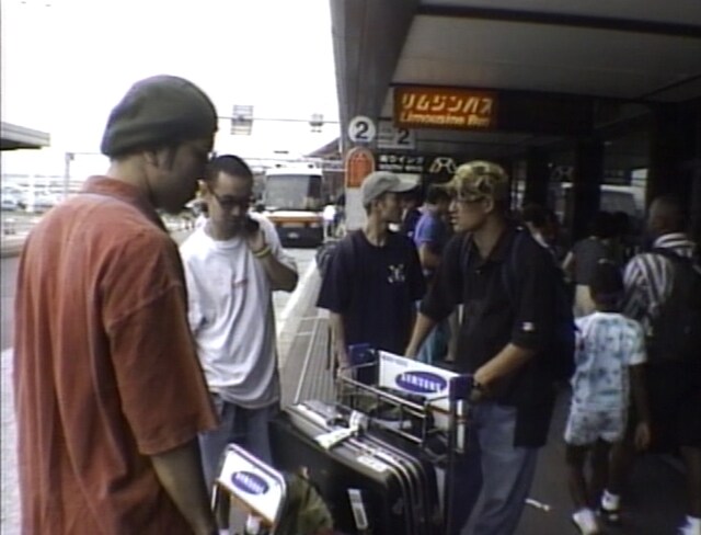 「さんピンCAMP」よりBUDDHA BRANDの帰国シーン。