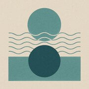 LITE「SUNSET feat. Yvette Young」配信ジャケット