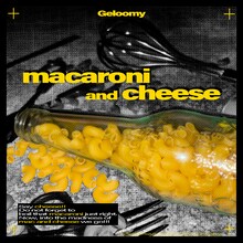 Geloomy「macaroni and cheese」配信ジャケット