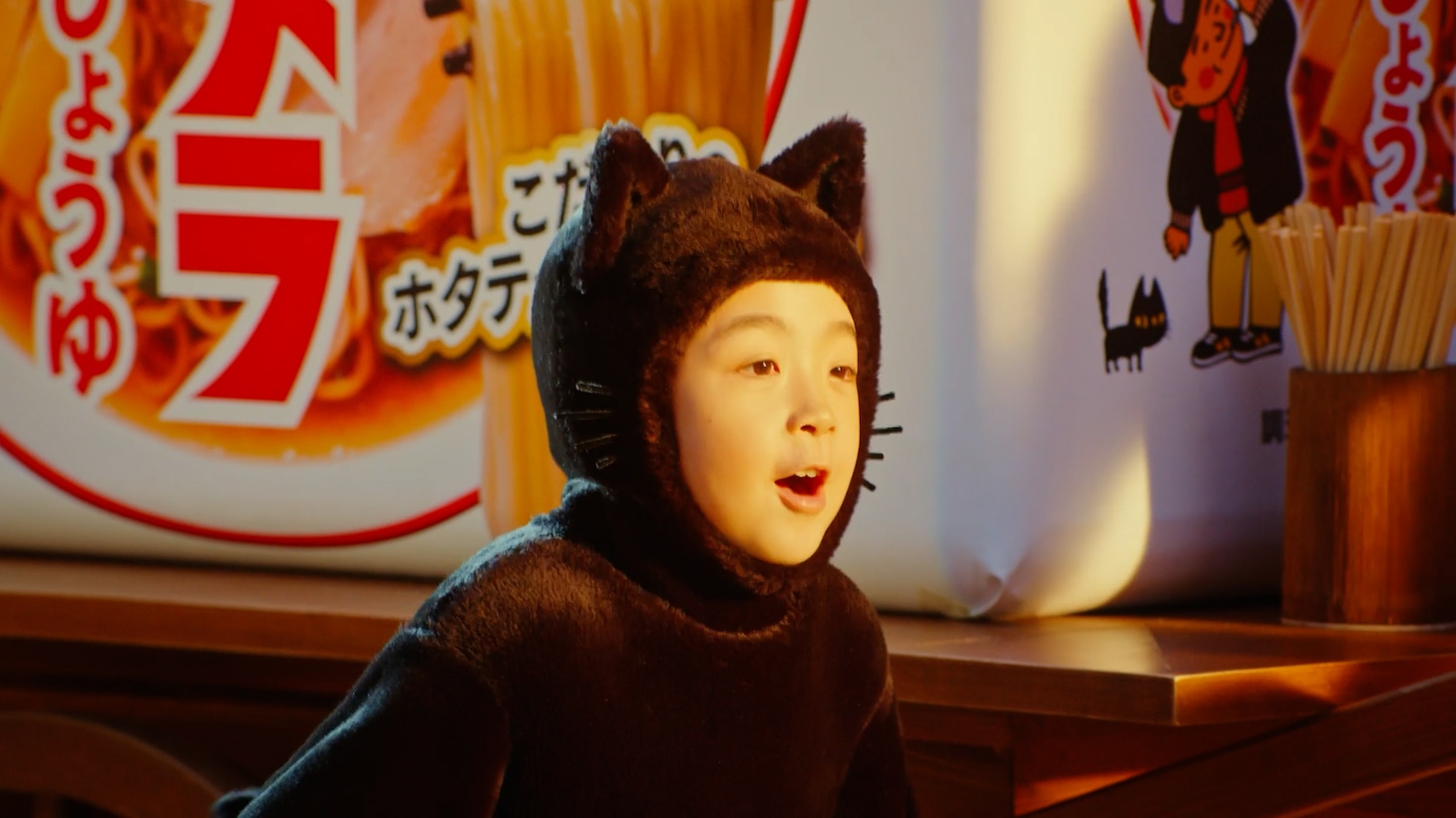 「明星 チャルメラ」新CM「伝えなきゃ」編より。