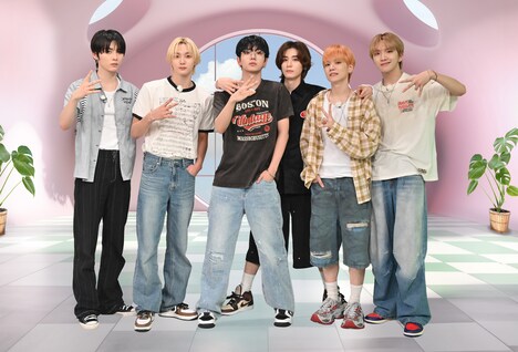 「M:ZINE」より、BOYNEXTDOOR。 ©︎テレビ朝日