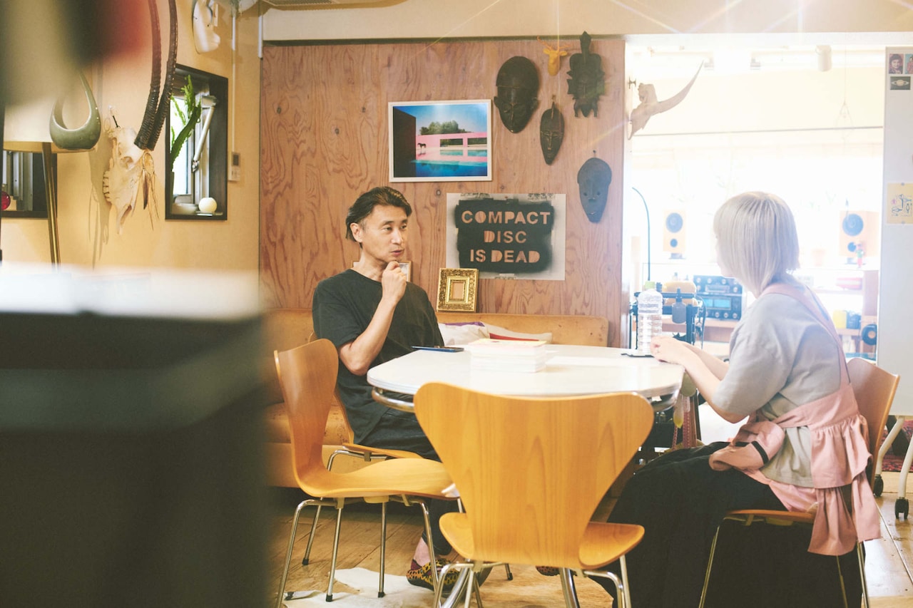 徐々に打ち解けていく木村豊さんとありぼぼさん。