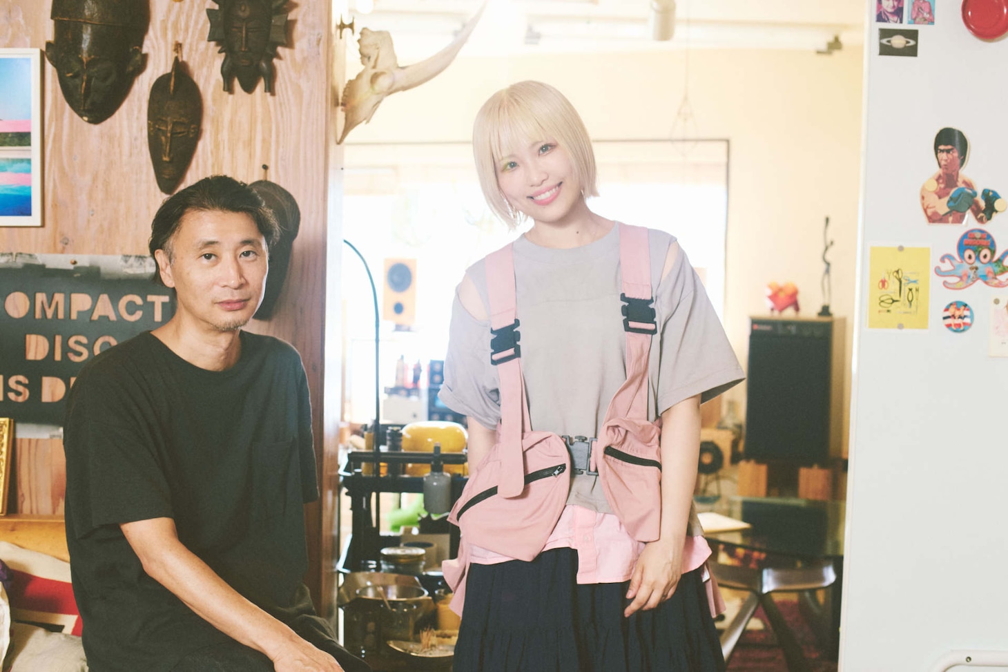 左から木村豊さん、ありぼぼさん。