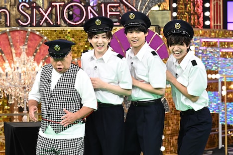 「Golden SixTONES」 9月7日放送回より。 ©︎日本テレビ