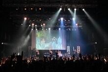 hy4_4yhとRHYMESTER。（撮影：浦田大作）