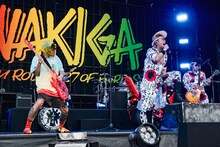 氣志團とWANIMAのコラボレーションの様子。（Photo by Yukihide "JON..." Takimoto）