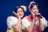 いぎなり東北産の安杜羽加と伊達花彩。