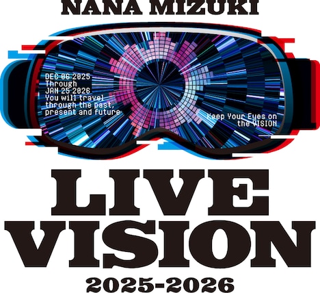 「NANA MIZUKI LIVE VISION 2025-2026」ロゴ