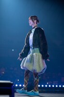 「Zipper」ファッションショーに登場した船井美玖（月刊PAM）。