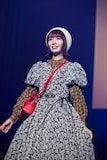 「Zipper」ファッションショーに登場した夏目涼風(ラフ×ラフ)。