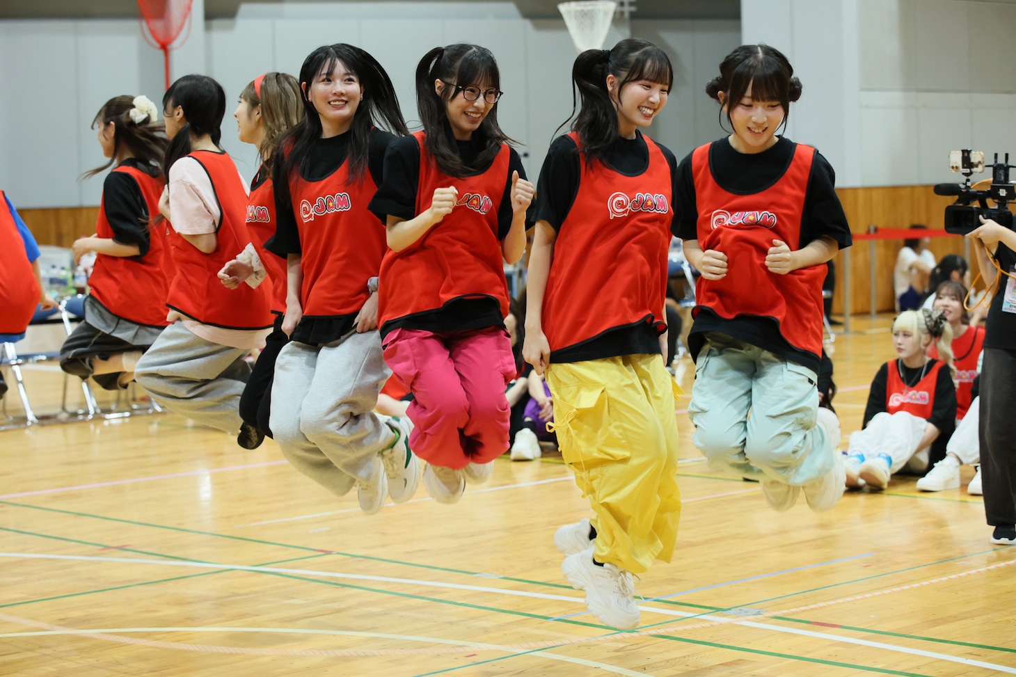 「@JAM EXPO 2025 supported by UP-T アイドル大運動会」の様子。