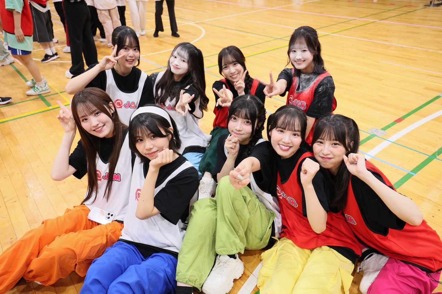 「@JAM EXPO 2025 supported by UP-T アイドル大運動会」の様子。