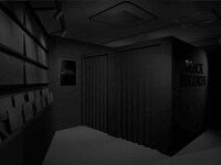 「BLACK RECORDS」の内装イメージ。