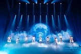 「NiziU Live With U 2025 "NEW EMOTION : Face to Face"」府中の森芸術劇場 どりーむホール公演の様子。(撮影:田中聖太郎)