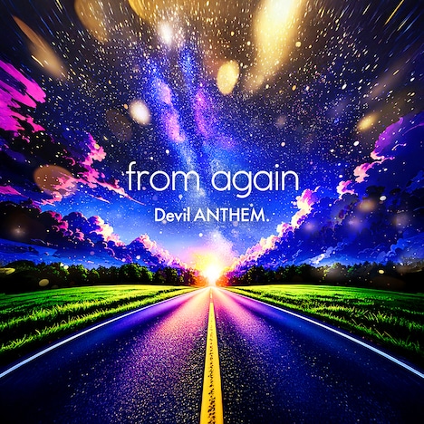 Devil ANTHEM.「from again」配信ジャケット