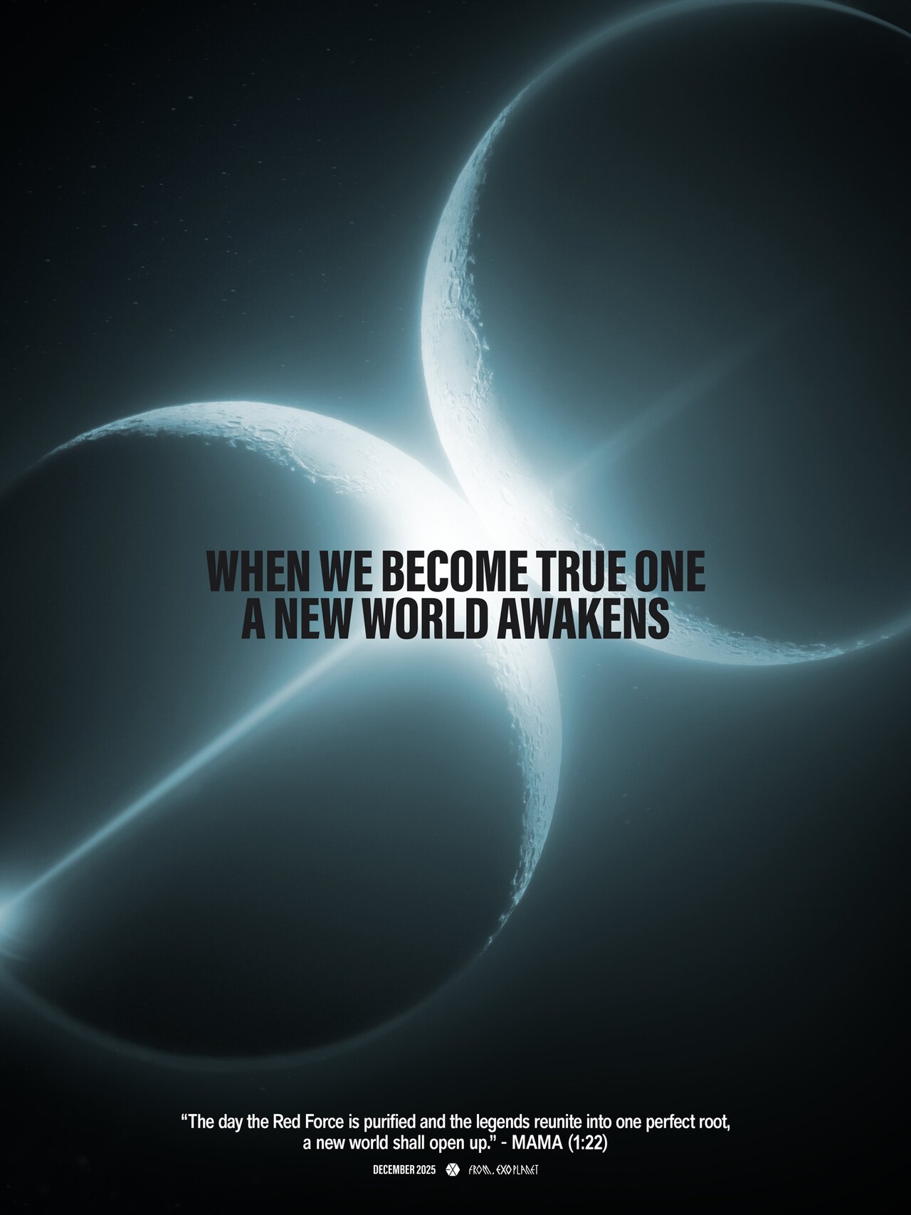 EXOは動き出すのか、皆既月食を連想させる画像投稿「我々がひとつになるとき 新しい世界が目覚める」