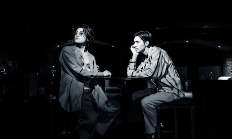 WOWOW「Behind The Scenes - 赤西仁×錦戸亮 N/A LIVE 2025 "THE MEN IN THE ARENA"」ビジュアル