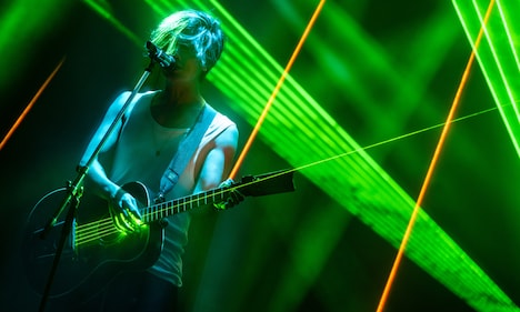 WOWOW「赤西仁 JIN AKANISHI "10th Anniversary Live 2023"」ビジュアル