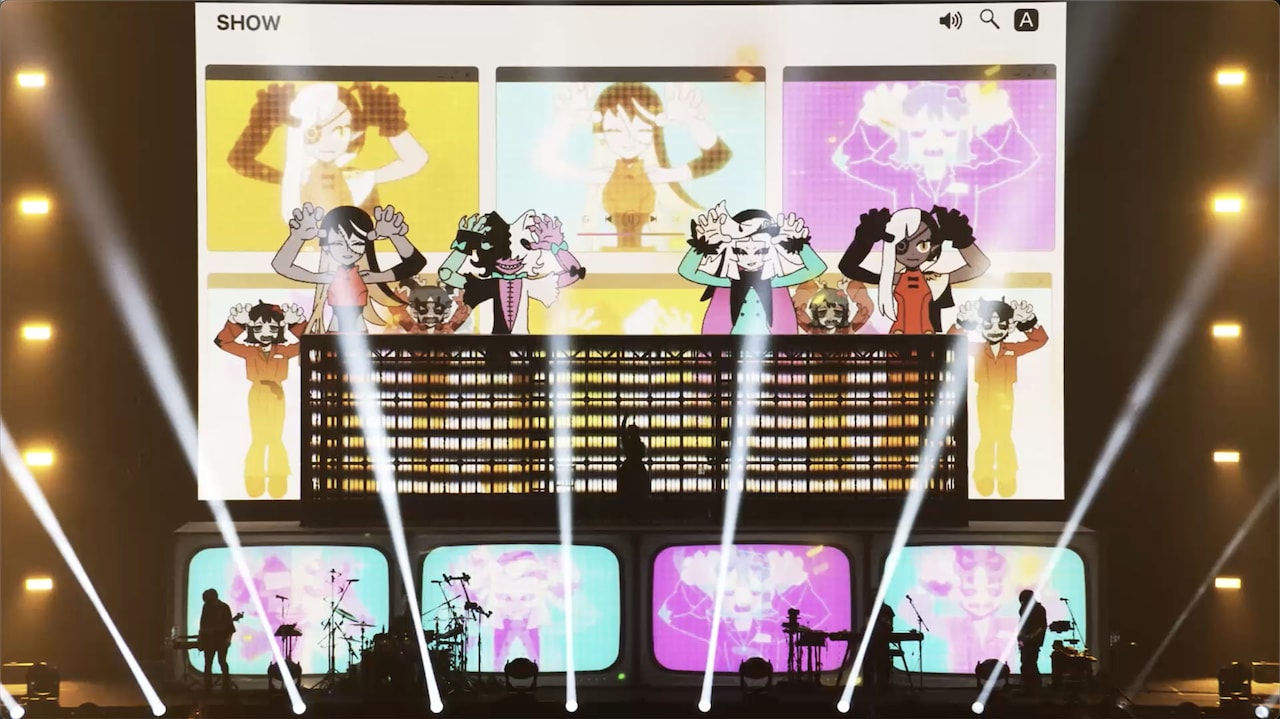 Ado「唱」のライブ映像より。