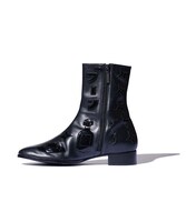 「Kiyoshiro Patch Boots」Blackモデル 税込74800円