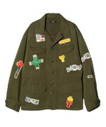 「THE TIMERS Military Shirt Jacket」税込36300円
