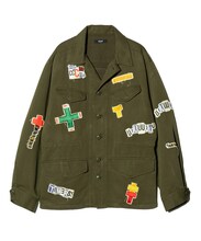 「THE TIMERS Military Shirt Jacket」税込36300円