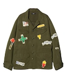 「THE TIMERS Military Shirt Jacket」税込36300円
