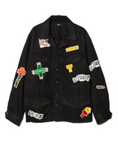 「THE TIMERS Military Shirt Jacket」税込36300円