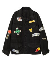 「THE TIMERS Military Shirt Jacket」税込36300円