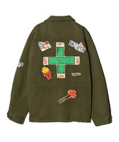 「THE TIMERS Military Shirt Jacket」税込36300円