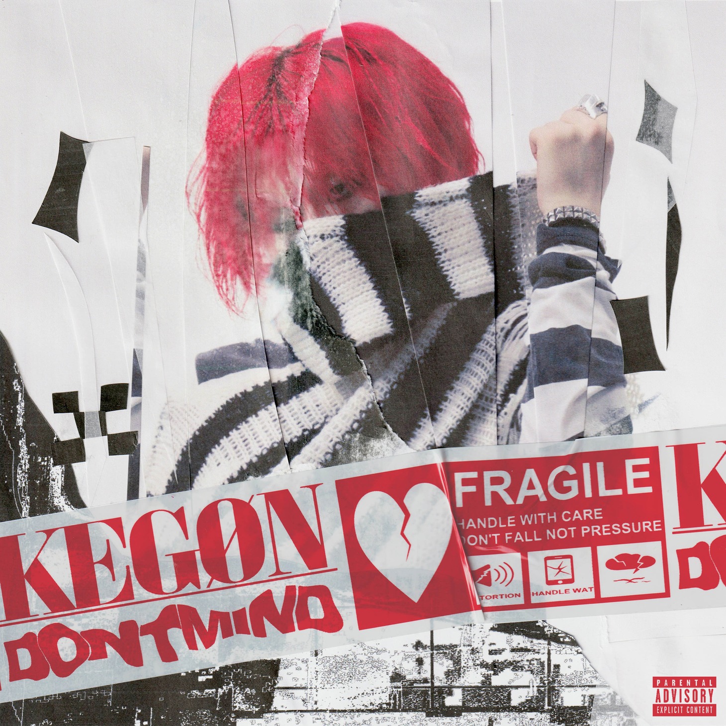 kegøn「DONTMIND」配信ジャケット