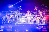 左からRyota（B）、Tomoya（Dr）、Toru（G）。（Photo by Rui Hashimoto [SOUND SHOOTER]）