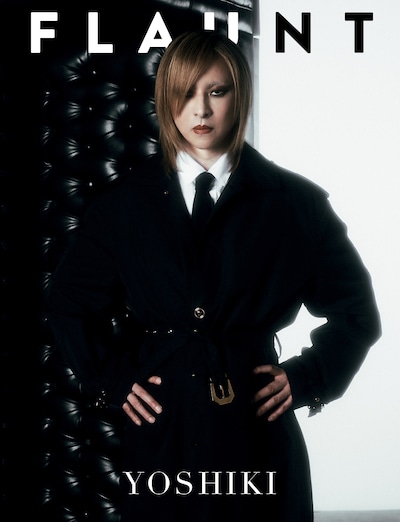 YOSHIKI登場の「Flaunt Magazine」200号表紙。